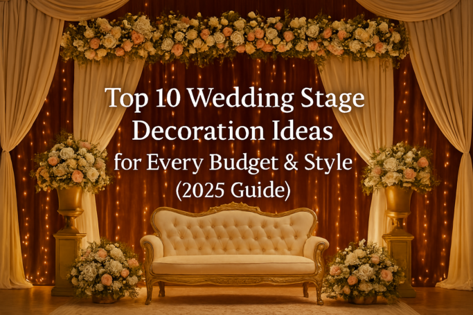 10 Wedding Stage Decoration Ideas for Every Budget & Style