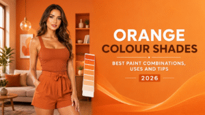Orange Colour Shades: Best Paint Combinations, Uses & Design Guide
