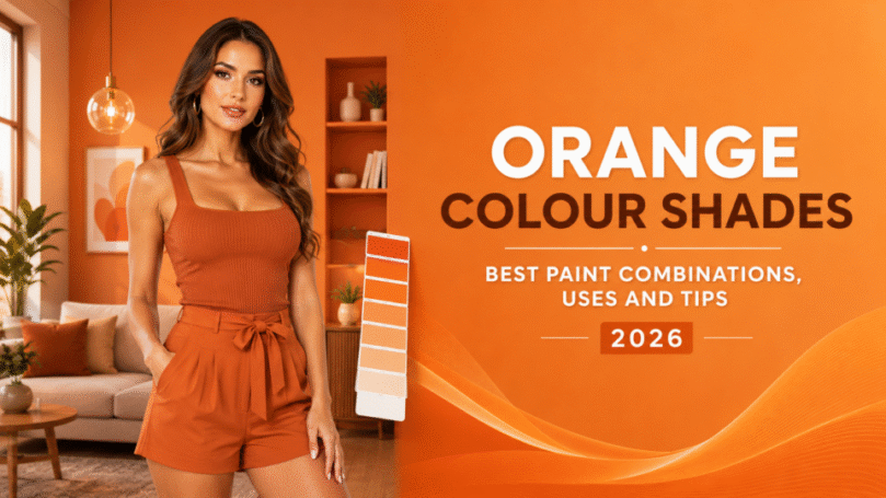 Orange Colour Shades: Best Paint Combinations, Uses & Design Guide